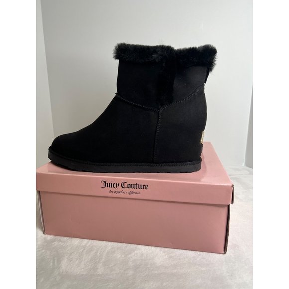 Juicy Couture Firecracker Women's Hidden Wedge Winter Boots Size 11 - Picture 6 of 8